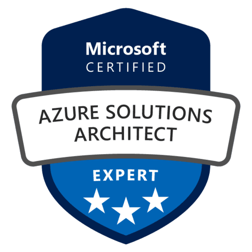 Microsoft Certified: Azure Solutions Architect Expert